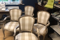 antique chair upholstery